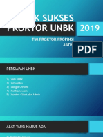 Trik Sukses Proktor Unbk 2019