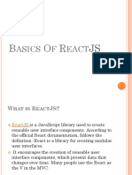 Basics of ReactJS
