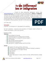 V08te Infusion or Integration