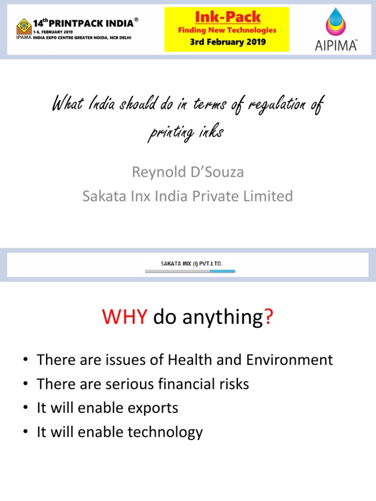 Regulating Food Contact Printing Inks | PDF | Packaging And Labeling | Ink