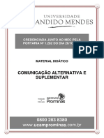 Comunicação Alternativa e Suplementar: Material Didático sobre Sistemas, Recursos e Estratégias