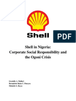 Shell in Nigeria: Corporate Social Responsibility and The Ogoni Crisis