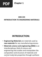 EMS 223 Chapter 1