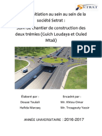 Rapport Stage: Conduite de Travaux de Chantier de Construction de Deux Trémies