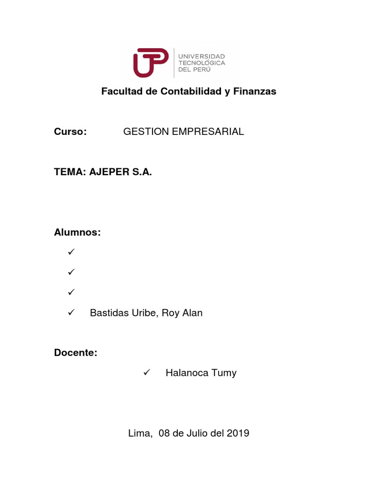 Historia y Éxito de Ajeper S.A. | PDF | Economias | Business
