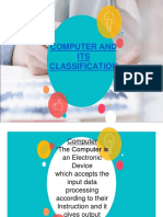 Computer and Its Classification