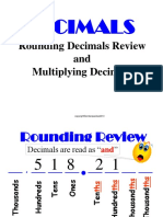 Multiply Decimals DLP