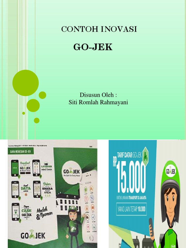 Contoh Brosur Gojek Brosur dan Spanduk