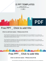 Free PPT Template for Any Presentation