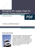 Managing The Supply Chain For Globally Integrated Products