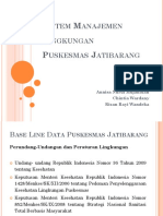 Sistem Manajemen Lingkungan Puskesmas Jatibarang