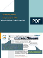 Qualification Process Self-Presentation GUIDE: The Complete Oil & Gas Service Provider