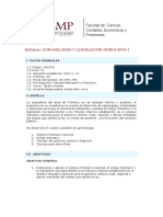 Contabilidad y Legislaciòn Tributaria I - Syllabus - 2010-1 (1).docx