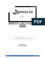 Quick Start Handbook For Cypress - Io