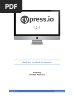 Quick Start Handbook For Cypress - Io