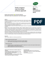 The Experience of Family Caregivers of Patients With Cancer in An Asian Country: A Grounded Theory Approach