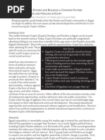 Download Coptic Christians  Muslims in Egypt by Roosevelt Campus Network SN41616731 doc pdf
