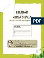 LKS Integral Invers Fungsi Trigonometri