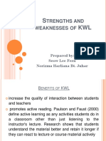Presentation Strenght and Weakness of KWL