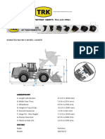 Komatsu WA180-3 Wheel Loader Specs