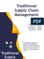 Traditional Supply Chain Management