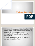 Proper Table Setting Guide