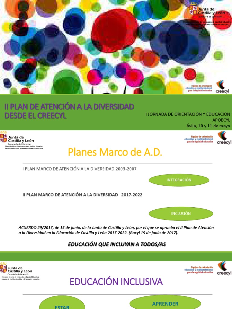 II Plan de Atención a la Diversidad 2017-2022 | PDF | Igualdad de ...