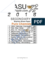 2018 Sec 4 Pure Chem Exam Paper PDF