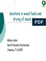 Drying of Woodchips