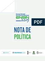 Encuesta Nacional de La Situación Nutricional - ENSIN 2015 PDF