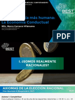 Una Economía Más Humana: La Economía Conductual - Foro Internacional de Economía Del Comportamiento