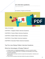 Design Pattern Questions