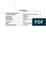 DIXIPAY Bank Details For Clients PDF