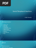 Serial Peripheral Interface: - Nidhi Panchal