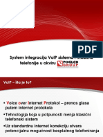 System Integracija Voip Sistema I Mobilne Telefonije U Okviru