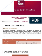 Estructuras de Control Selectivas