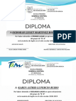 Diplomas English 2019