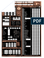 Exodus Sheet