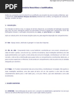 Memória Descritiva e Justif..exemplo