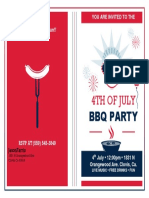 4Th of July: BBQ Party