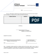 Form17 Certificate Disposal Equipment