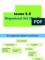 Bio F4 Notes (BAB 2 - Struktur Dan Organisasi Sel)