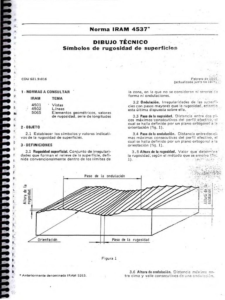 Simbología de Rugosidad en Dibujo Técnico | PDF | Naturaleza | Business
