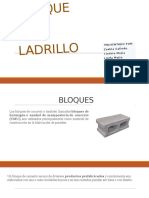 Bloque y Ladrillo