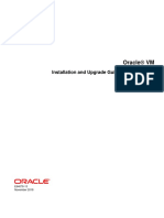 Installation and Upgrade Guide For Release 3.4 Oracle VM
