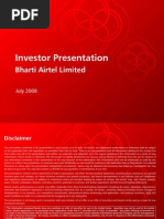 Download Investor Presentation July2008 by mixedbag SN4162318 doc pdf