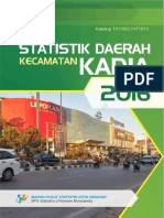 Statistik Daerah Kecamatan Kadia 2016