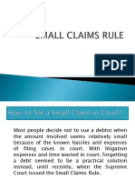 Small Claims