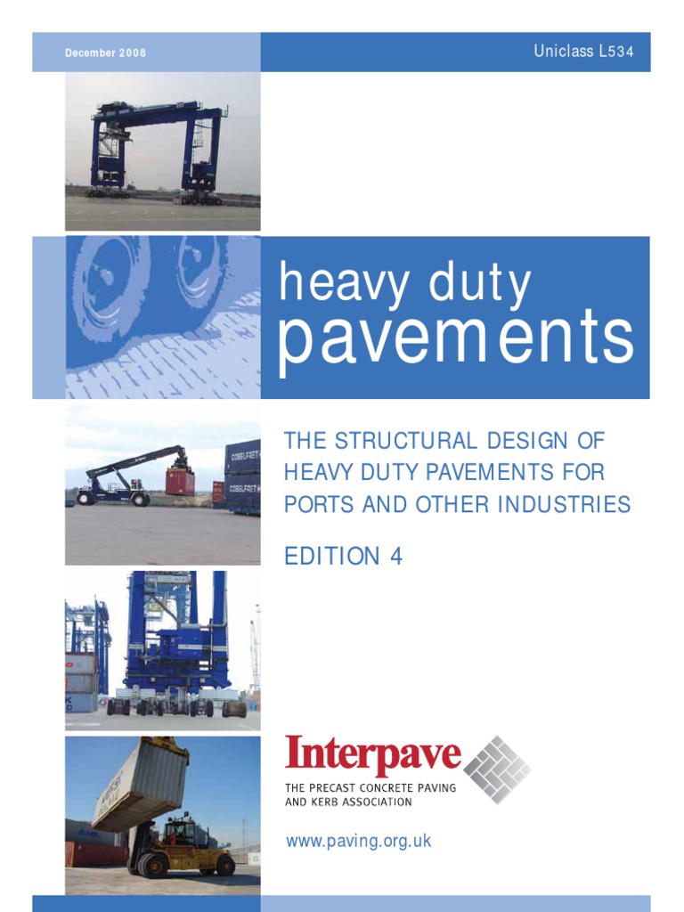Heavy Duty Pavements | PDF | Road Surface | Strength Of Materials