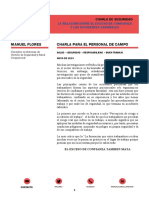 Charla de Seguridad Exceso de Confianza VR Accidentes PDF